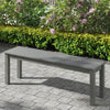 Outdoor Bench 2-3 People Weatherproof Seating Garden Bench Grey