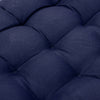 Garden Sun Lounger Cushion Chair Sunbed Recliner Replacement Cotton Seat New