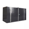 Panana Outdoor Garden Metal Storage Shed Bicycle Pent Tool Box House
