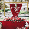Square Hoop Balloon Arch Backdrop Flower Display Stand Frame Wedding Party Decor