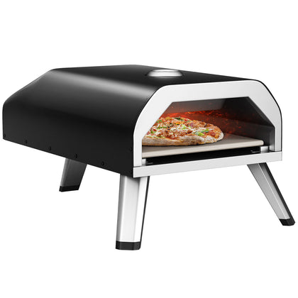 4kW Foldable Pizza Oven Maker Stainless Steel Gas Pizza Oven Outdoor Cooking