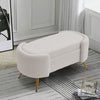 Dining Breakfast Bench Oval Entryway Shoe Bench Vanity Chair Window Footstool