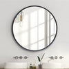 Gold Round Wall Hanging Mirror Make Up Hallway Bathroom Bedroom Home Decor