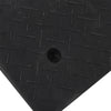 2x Kerb Ramp Rubber Pad Driveway Access Wheelchair Car Curb Threshold Step Ramps