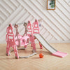 Toddler Swing Slide&Climber Set Kids Baby In/Outdoor Playground Girl's Toy Pink