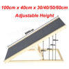 Freestanding Dog Ramp Pet Puppy Ramp Adjustable Heights & Non-Slip Carpet Stair