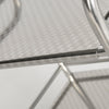 3 Tiers Storage Racks Holders ABS Stainless Steel Trolley with Wheels Kitchen
