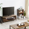 TV Stand with Storage Shelf Industrial TV Table Coffee Table for Living Room