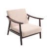 Velvet Armchair Tub Chair Lounge Sofa Occasional Accent Reception Seat Wood Legs