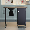 Mobile Manicure Nail Art Table Technician Station Beauty Salon Tattoo Work Desk