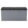 290L Garden Storage Sheds Chest Organiser Lockable Deck Box Patio Castors Box UK