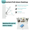 Wall-mounted Drop-leaf Table Folding Floating Laptop Desk Workstation Space Save