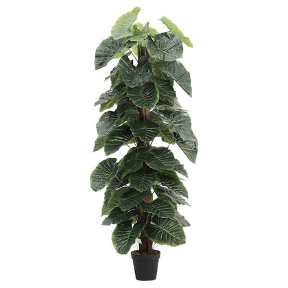 200cm Artificial Drip Tree in Pot Fake Faux Houseplant Realistic Outdoor Plant
