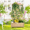 Vertical Indoor & Outdoor Plant Container Raised Garden Bed-Natural