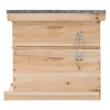 2 Tier Langstroth Beehive Box Beekeeping Honey Wooden Bee Hive Beekeeper Tool