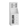 Wooden Kitchen Cupboard Storage Cabinet Microwave Oven Holder with Drawer Shelf