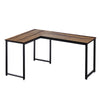 Computer Desk Office Study Workstation Metal Legs Home Corner Table Stand MDF