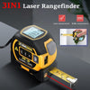 3 In 1 Laser Rangefinder Laser Cross-marking LCD Display Continuous Measurement