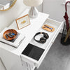 Shoe Cabinet Wooden Shoe Storage Cabinet Organizer 4-Tier Shoes Rack White