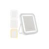 360° Rotateable Makeup Vanity Mirror 3 Color LED Lighted Mirror w/ Touch Screen