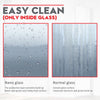 Sliding Shower Enclosure And Tray 8mm Easy Clean Glass Door Optional Side Panel