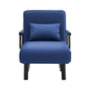 Folding Chair Sofa Bed Single Sleeper Chair Bed Adjustable Recliner Tub Armchair