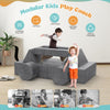 Play Sofa for Children Made of 13 Soft Building Blocks Flexible Combinable Couch
