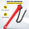 VEVOR 36" Pipe Chain Wrench, Steel Ratcheting Wrench 30" Chain 7.5" Capacity