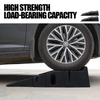 Set of 2 Car Ramp 5 Ton 2.5+2.5 Heavy Duty Lifting Plastic Ramps 33cm Extra Wide