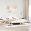 Bed Frame with Drawers 200x200 Solid Wood Pine C5A8