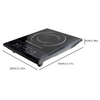 2200W Electric Induction Hob Hot Plate Cooker Single Portable Table Top Hob UK