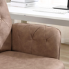 Vinsetto Office Desk Chair, Microfibre Vanity Chair with Height Adjust 44-2-160