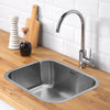Undermount Stainless Steel Kitchen Sink Single Bowl Small Sinks 580x460x225mm