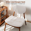 Set of 2 Accent Chairs with Side Table Upholstered Living Room Chairs Beige