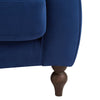 Dusk Hebden Royal Blue Velvet Loveseat RRP £439