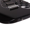 Glarry Electric Guitar Full Set with Pickguard 20W Amp Cable Bag Strap Kit Black