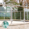 All Sizes 10mm Toughened Glass Balustrade Panels Patio Balcony & Pools Glazing