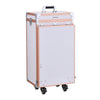 Foldable Artist Make Up Station Cosmetic Beauty Hairdresser Trolley Case Table
