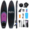Black Paddle Board 11FT Large SUP Sufboard Kayak Seat Complete Kit 335x84x15cm