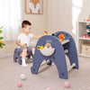 Kids Art Easel & Stool Set Double-Sided Toddler Convertible Activity Table