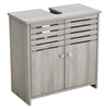 Grey Bathroom Under Sink Cabinet Basin Storage Cupboard Vanity Unit Furniture