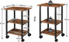 Printer Stand Printer Table Printer Trollely Printer Cart 48.5 x 40 x 76 cm