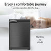 65 Litre 12/24V - Black Campervan Fridge Freezer W/ LG Compressor, Cools to -20c