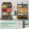 Heavy Duty Storage Rack Garages 5-Tier Adjustable Storage Shelves