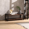 Wood Vintage Shoe Rack Storage Shoe Window Bench Seat With Shelves Shoes Cabinet