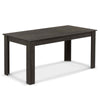 160 CM Rectangular Dining Table with Sturdy L-shaped Legs