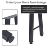 2Pcs 16 inch Industrial Steel Table Legs Stand Feet for Cafe Table/Bench/Cabinet