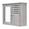 Grey Bathroom Under Sink Cabinet Basin Storage Cupboard Vanity Unit Furniture