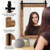 Rustic Wall Mounted Mirror Farmhouse Style Decorative Vanity Wall Mirror