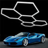NEW Honeycomb 8 HEX LED Lighting Hexagon Light for Home Workshop Garage Gym Lamp